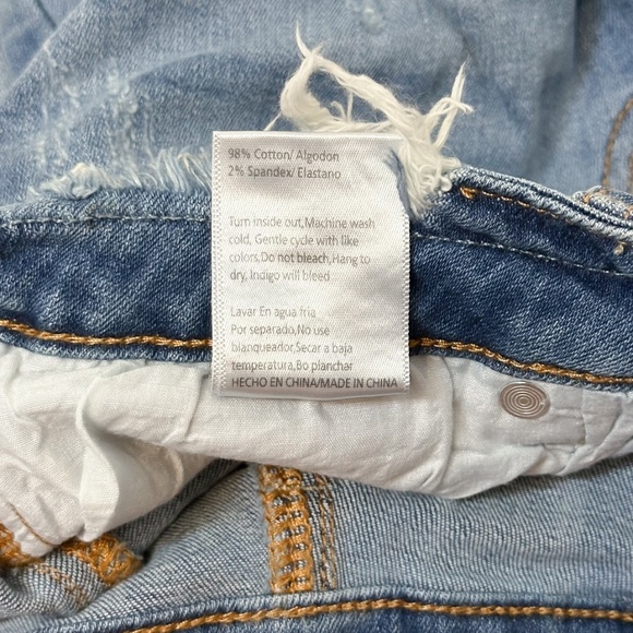 Insane Gene Distressed Deni Shorts - Picture 9 of 9